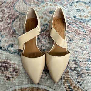 Women’s Size 9 heals - corso como - nude